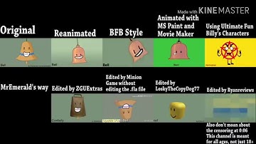 BFDI Auditions 10 Parison