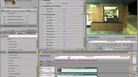 088 - Premiere Video Effects - Source Machinima Cinematography