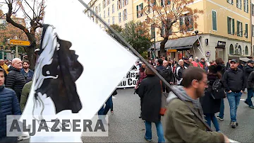 🇫🇷 Corsica's nationalists stage protest ahead of Macron visit