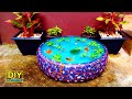 How To Make Simple Fish Pond at Home | Easy Way to Make Tire Aquarium