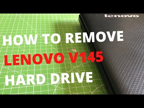 Lenovo V145-15AST Laptop Hard Drive Location - Remove, Replace & Upgrade