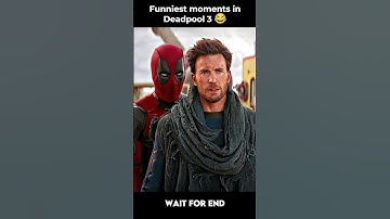 Funniest moments in Deadpool 3 😂 #shorts #deadpool