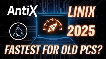 AntiX Linux Review 2025 – The Fastest OS for Old PCs? REAL Performance Test!