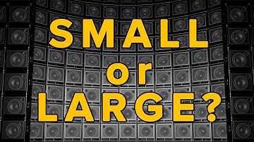 Should You Set Your Speakers to Small or Large in AV Receiver?