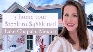 $277k to $488k USD 5 Home Property Tour - Mexico