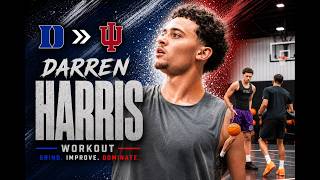 The OFF SEASON ft Indiana Hoosier Darren Harris Workout SPARC DMV w Coach Ibn Muhammad