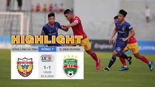 Highlights Hồng Lĩnh Hà Tĩnh vs Becamex Bình Dương - 2 quả Penalty quyết định