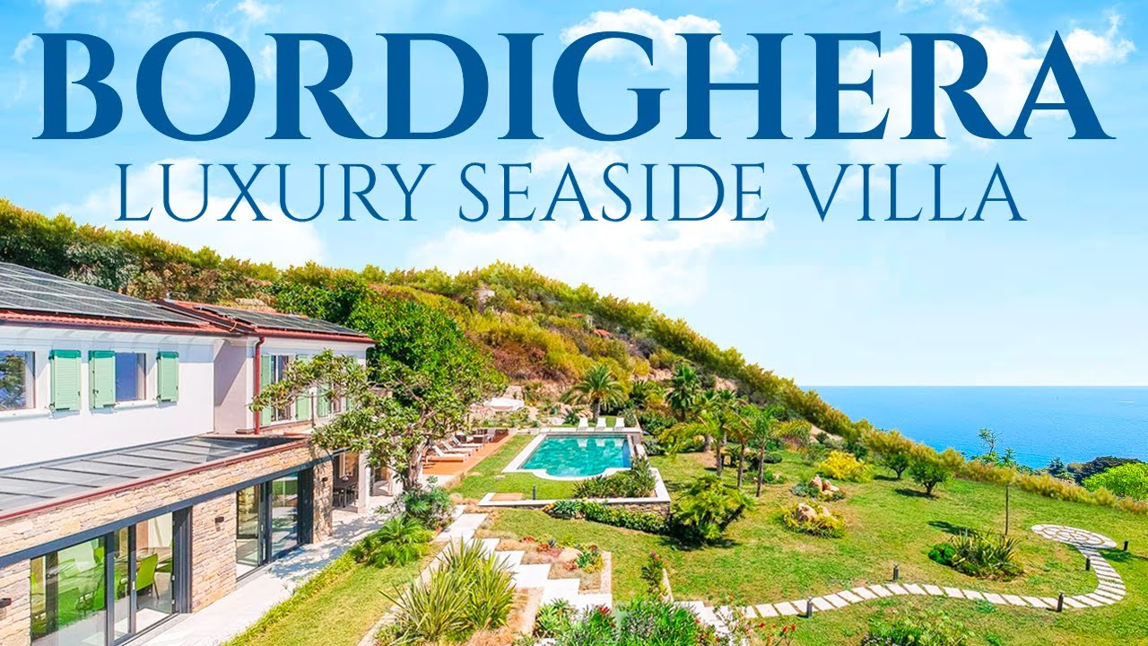 Brand New Luxury Villa With Incredible Seaside View For Sale In Bordighera | Lionard