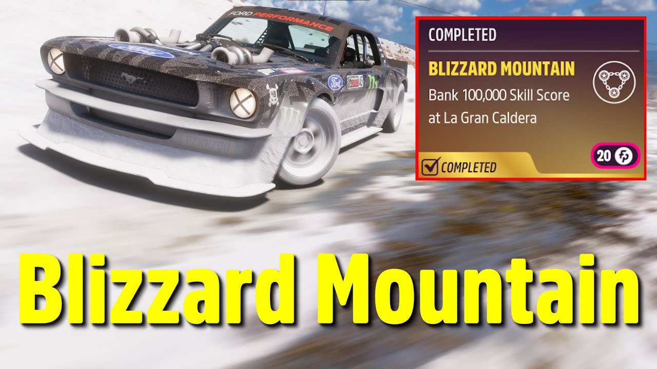 Forza Horizon 5 Blizzard Mountain Forzathon Daily Challenge Guide