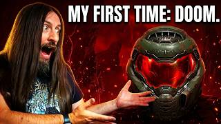 I've NEVER played DOOM. A Metalhead Dad's first time. 🤘