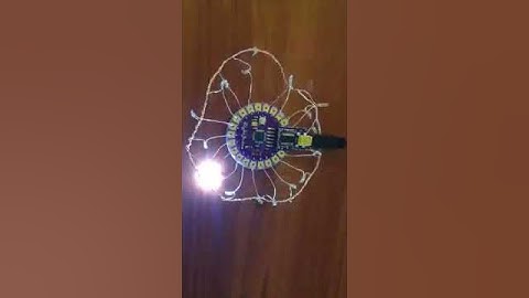 Lilypad Arduino random twinkle lights