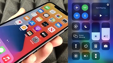 How do I access the Control Center on my iPhone 12 Pro