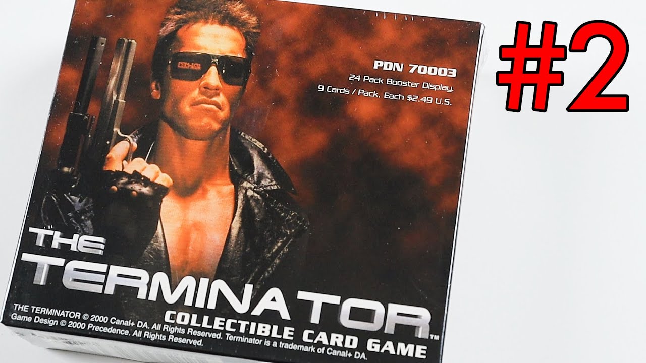 The Terminator CCG: Whole Booster Box Unboxing / Booster Pack Opening + Review (Precedence) #2