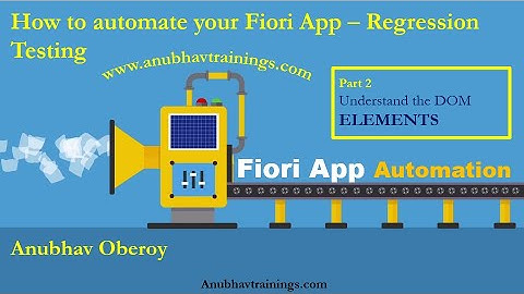 02 Automated Testing for SAP Fiori Apps - Setup Get Started | FREE Test Automation of SAP UI5 Fiori