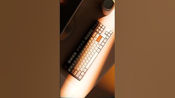 Mechanical Keyboard - 3D Product Render done in blender