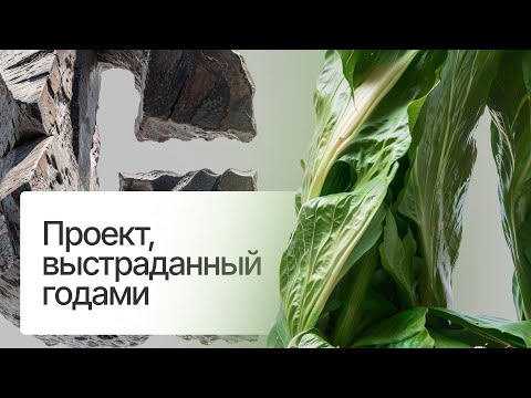 История упорства: дизайн, который я хотел сделать много лет