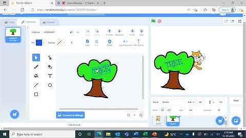 Scratch 3.0 - Paint a sprite