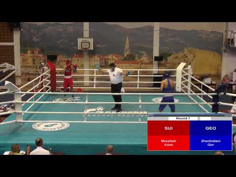 20-10-2021 (71kg) BOXING U18 ZHORZHOLIANI GIORGI ევროპის ჩემპიონატის მეოთხედფინალში ბრინჯაო მოიპოვა!