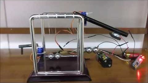Automated Newtons Cradle