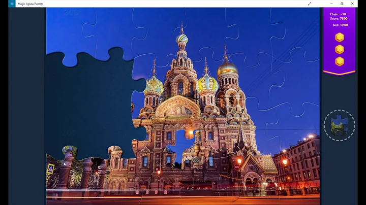 Gameplay - Magic Jigsaw Puzzle : City 2