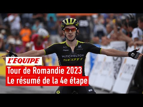 Thibaut Pinot deuxième de la quatrième étape derrière Adam Yates - Cyclisme - Tour de Romandie