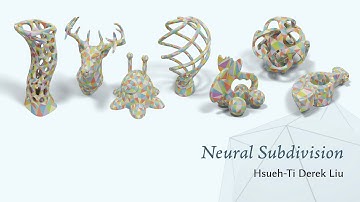Neural Subdivision (SIGGRAPH 2020)