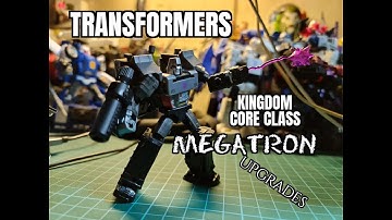 Transformers Kingdom Core Class Megatron Matrix Workshop upgrades