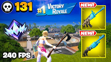 Fortnite Unreal Ranked Reload | High Kill Gameplay | Keyboard & Mouse | 240 FPS