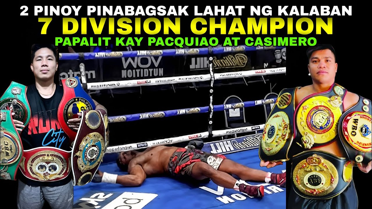 2 Pinoy naging 7 DIVISION Champion ng Pinas Pinabagsak lahat ng Kalaban 