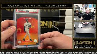 The Sports Card Almanac - High End Multi Sport: Volume 16 - Case Break #8 by Layton Channel 2 67 views 8 hours ago 30 minutes