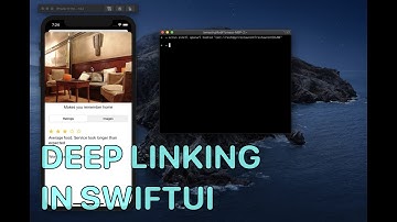 Supporting deep linking in SwiftUI - RestApp Part 5