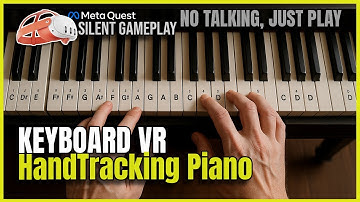 Keyboard VR | FIRST MINUTE PREVIEW PURE VR GAMEPLAY MECHANICS | META QUEST | NO COMMENTING