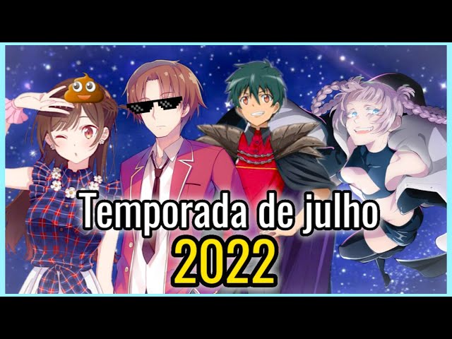 Os animes mais aguardados da temporada de Julho 2022 pelos