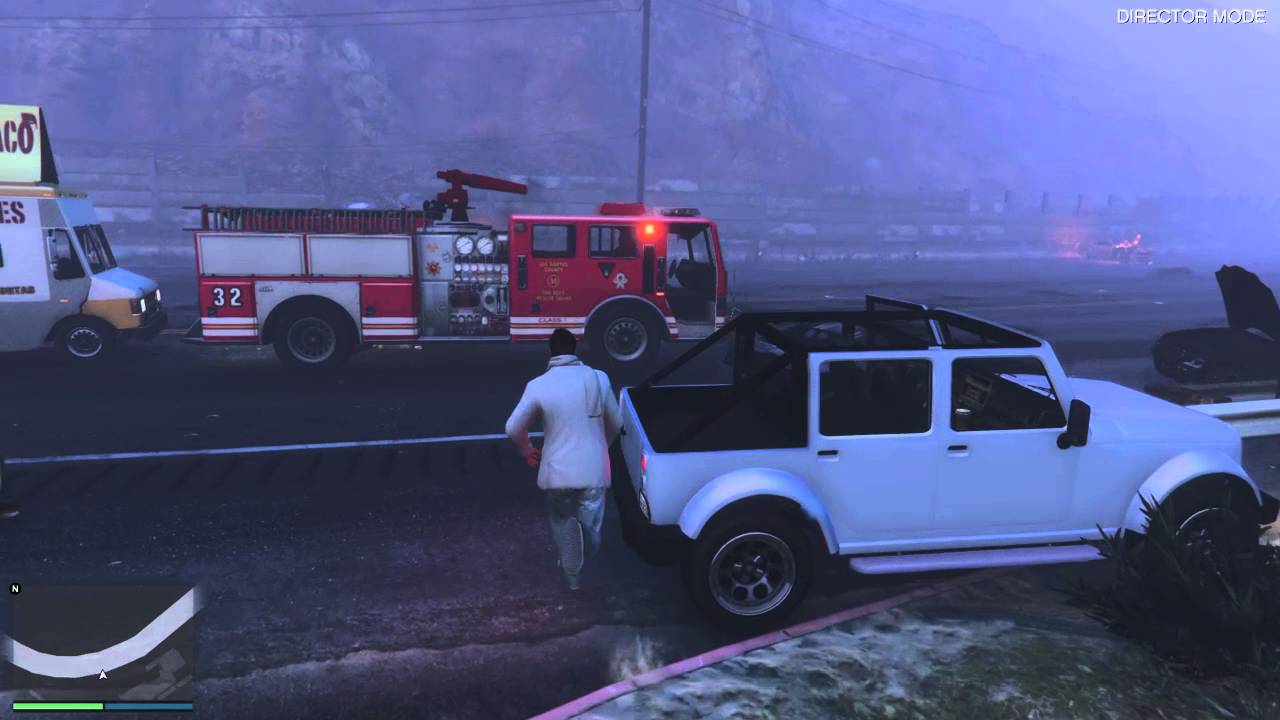 Grand Theft Auto V ep 2 messing around - YouTube