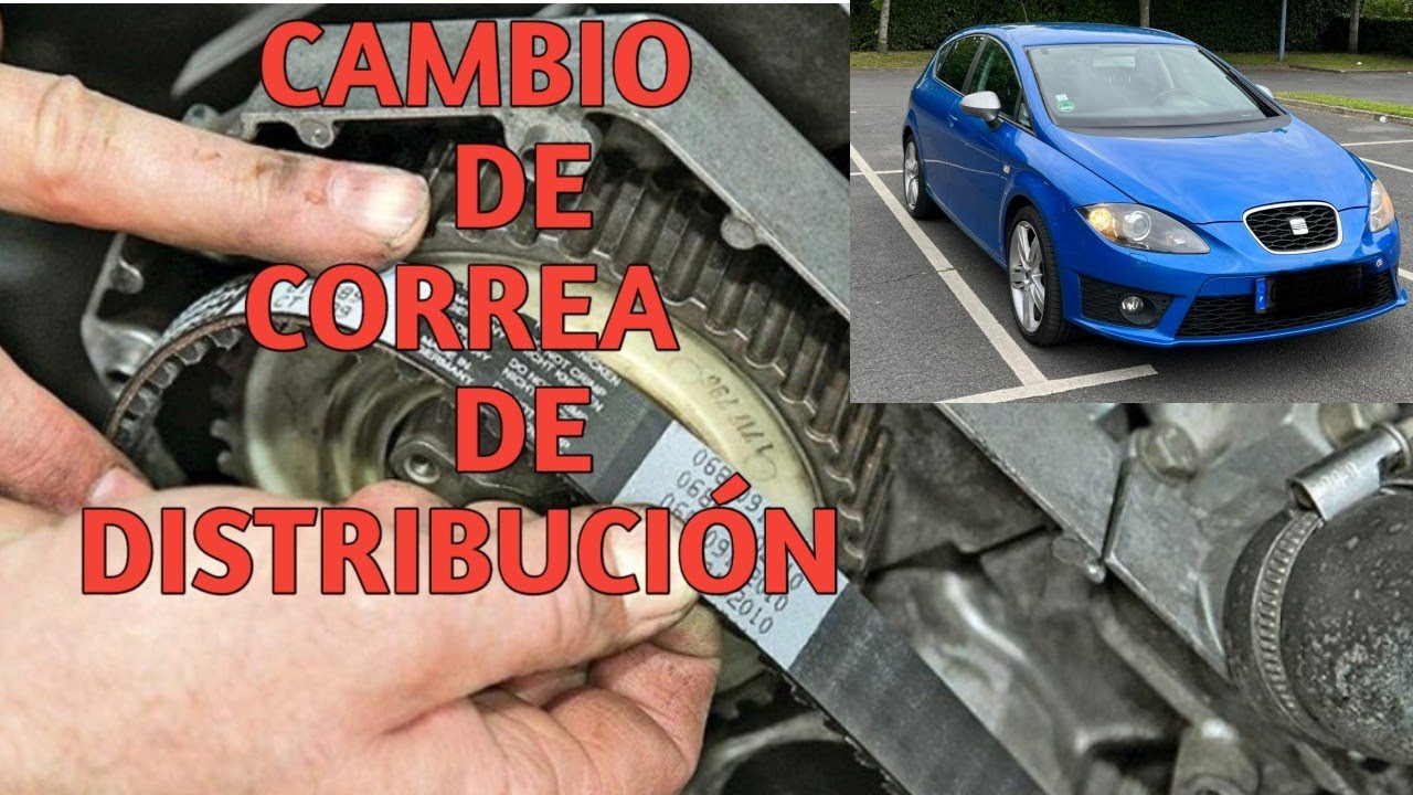 cambiar la de distribución a un SEAT Leon Fr 2011 🚘🚘#mecánica #coches
