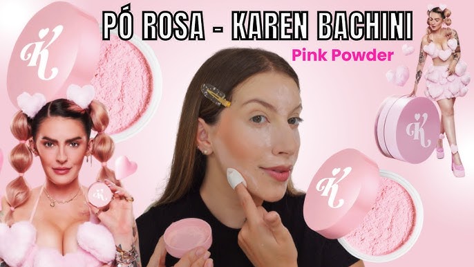 Po Solto Facial Pink Powder Karen Bachini Rosa