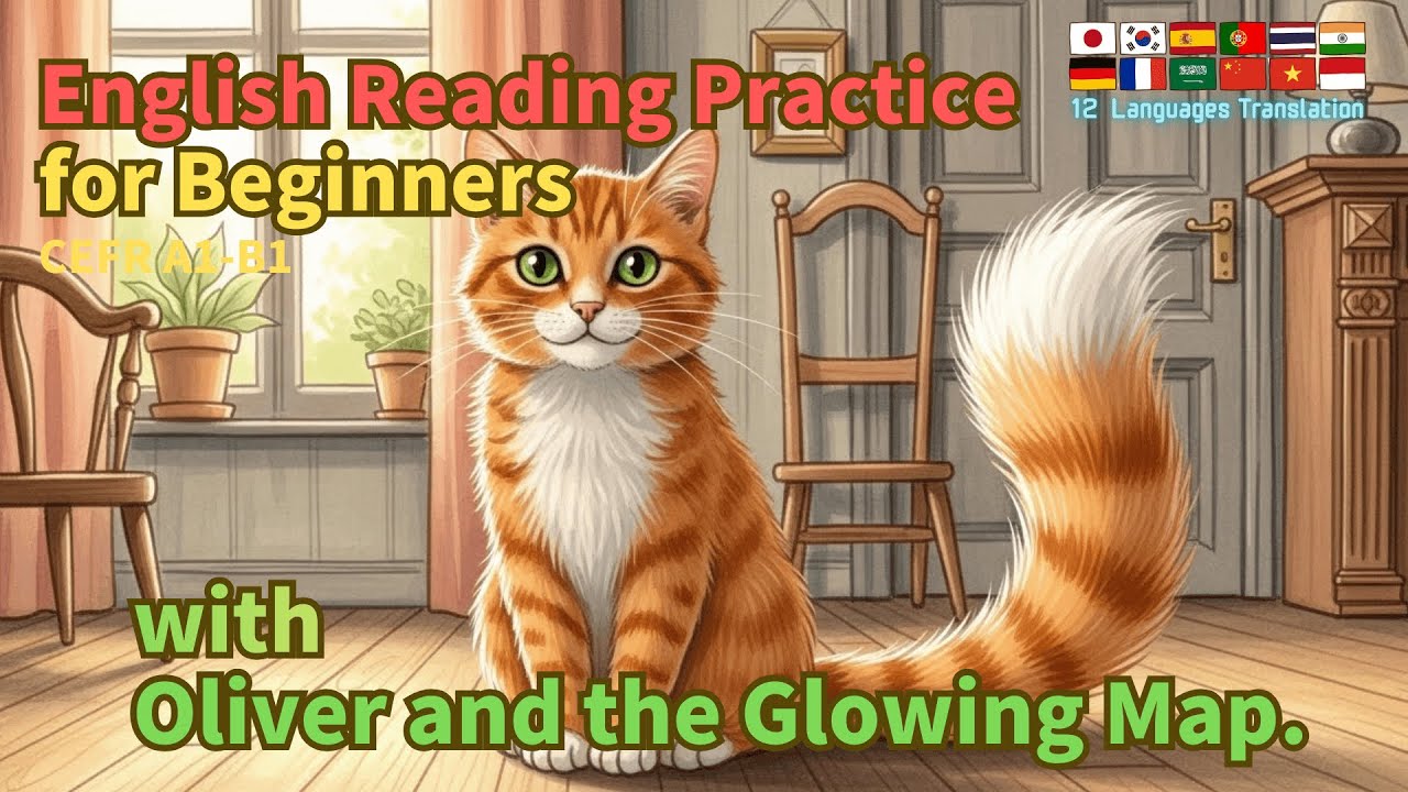 Easy English Reading with Oliver: Fantasy English for Beginners | English Shower 