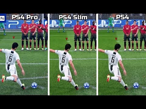 FIFA 19 | PS4 Pro VS PS4 Slim VS PS4 | 4K Graphics Comparison