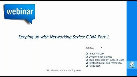 Keeping up with Networking Series: CCNA Part 1