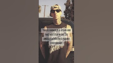 FACTS about Travis BARKER | #travisbarker #blink182 #punkrock #shorts