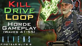 Kill, Drive, Loop in Action: Horde Waves 41–55 | Aliens Fireteam Elite 2