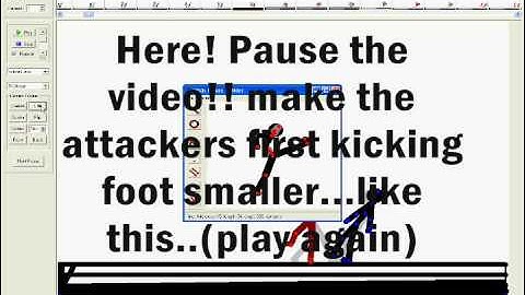 4 Hit Combo in Pivot (Punch, Punch, Kick, Kick) Tutorial