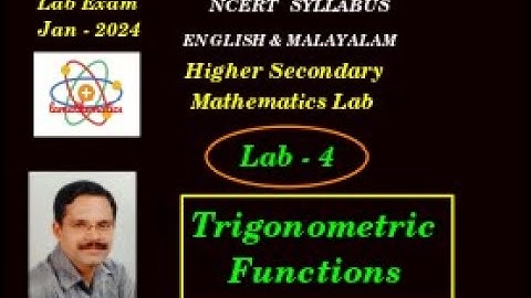 HSS || MATHEMATICS || LAB 04 || TRIGONOMETRIC FUNCTIONS