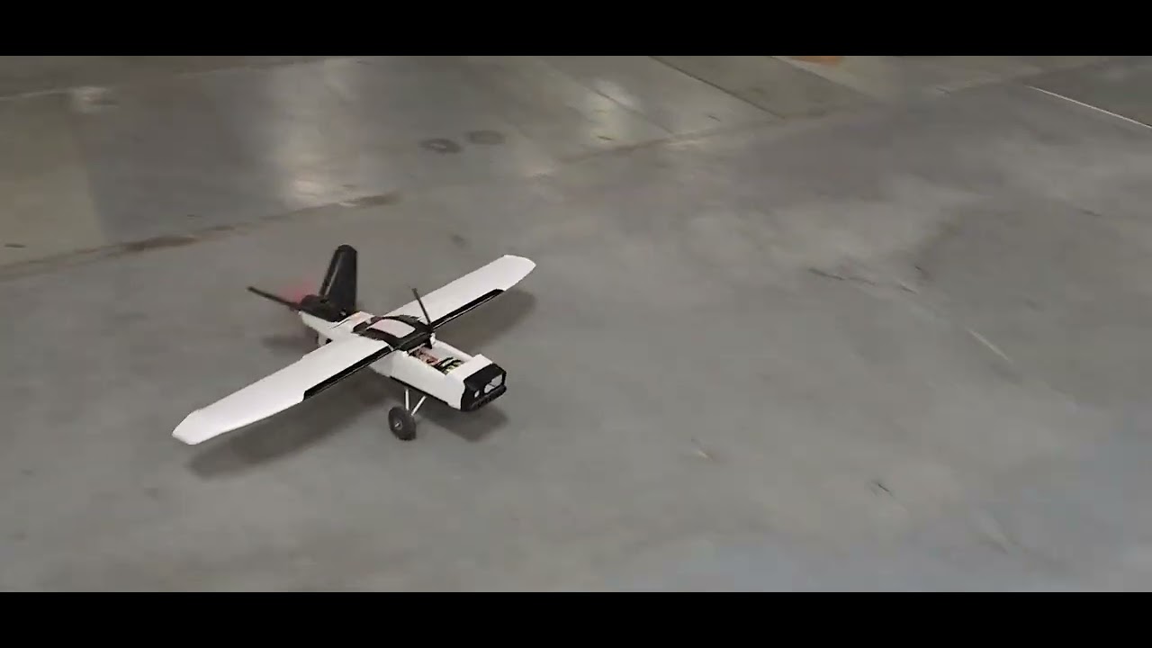 ZOHD Talon GT Rebel landing gear steer test