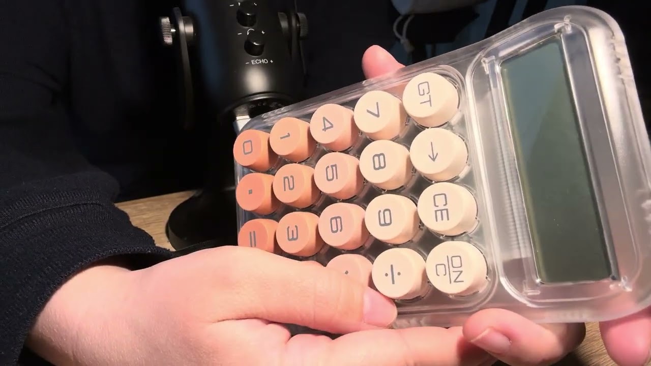 My first ASMR video 〜tried to talk English〜