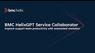 BMC HelixGPT Service Collaborator