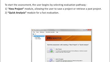 FFS Master Software for Fitness-For-Service assessment of hydrogen induced cracking ...