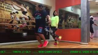 Dancing Zumba with Sherif -Boshret Kheer Song