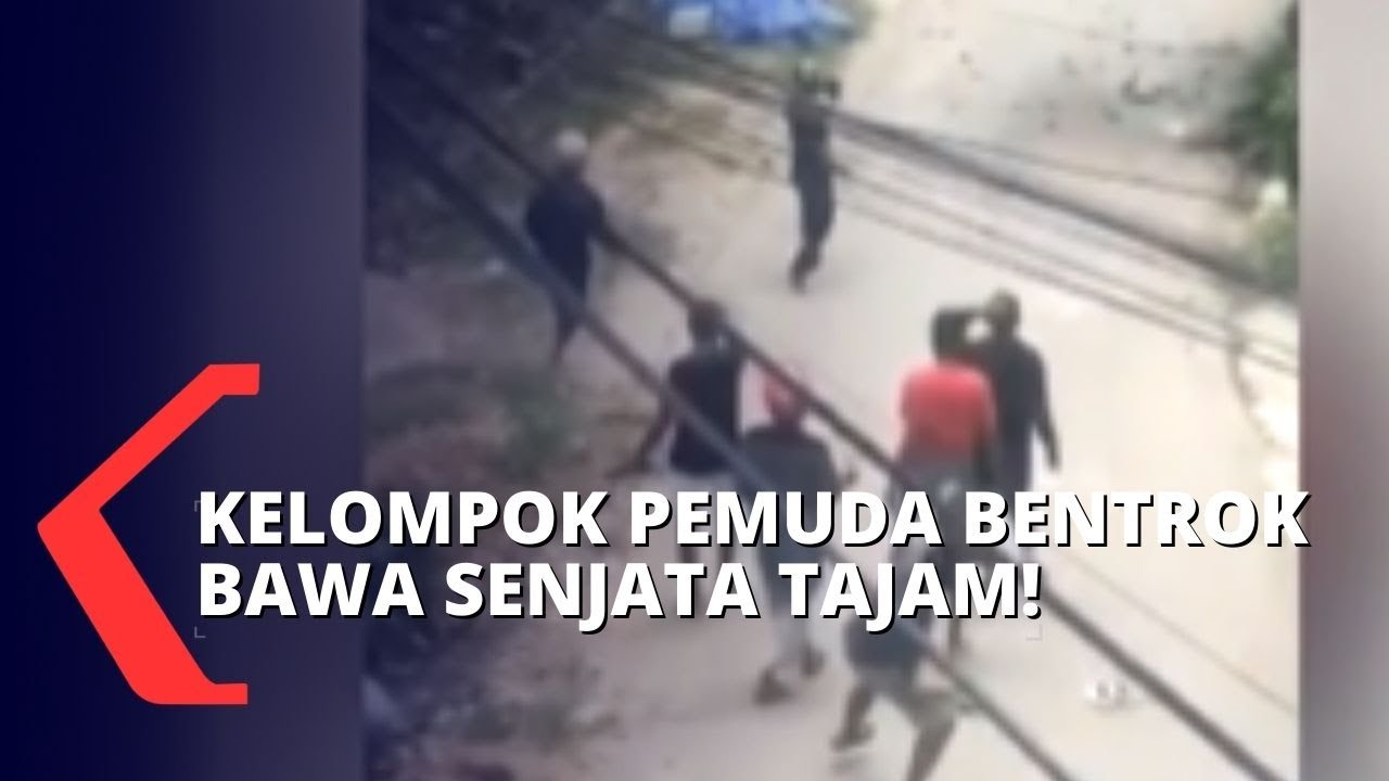 Di Kendari, Dua Kelompok Pemuda Terlibat Bentrok dan Kedapatan Membawa Sajam, Batu hingga Busur!