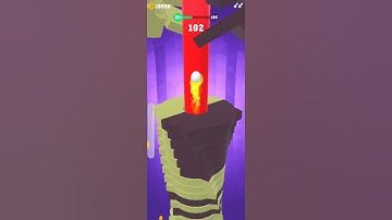 drop stack ball level 195 #games #ballgame #gaming